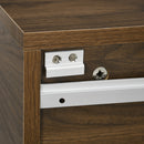 Set 2 Comodini Sospesi 40x29,5x33,5 cm in MDF Marroni