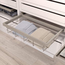 Kit Cestello in Filo Metallico e Telaio 800 mm in Alluminio e Plastica Emuca 