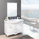 Mobile Bagno 105cm TFT Venus Bianco Specchio
