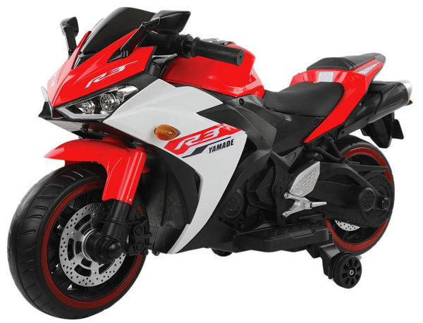 online Moto Elettrica per Bambini 12V Kidfun Fast R3 Rossa