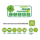 Pentola Pastì in Alluminio Ø 16 cm Antiaderente Induzione Coperchio Colapasta Silex Diamantide Nera