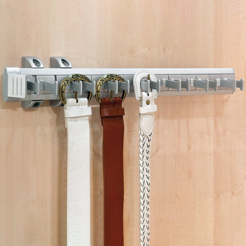 Porta Cinture Laterale Estraibile Keeper Opaco Tecnoplastica e Alluminio Emuca