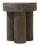 Tavolino Ø45x50h cm Dacca Brown
