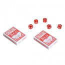 Set 500 Fiches da Poker 2 Mazzi di Carte e Pulsante Dealer con Valigetta