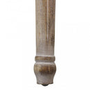Panca Margi in in Ecopelle Vintage Grigio 125x45x48 h cm in Legno Tortora