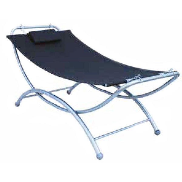 Amaca da Giardino in Ferro e Textilene Vorghini Hamm Nera acquista