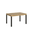  Tavolo Allungabile 140-244x90x77 cm Everyday Quercia Natura Gambe Antracite