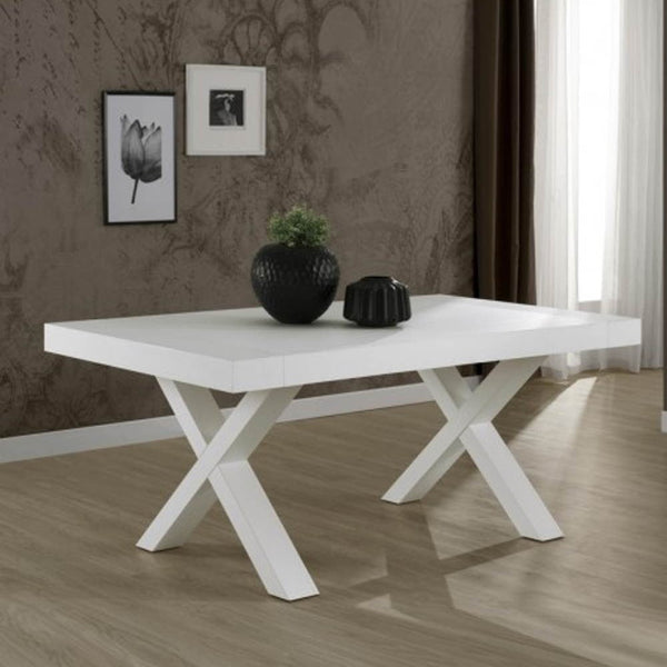 Tavolo allungabile 160/260x90x75 cm Gondar bianco larice acquista