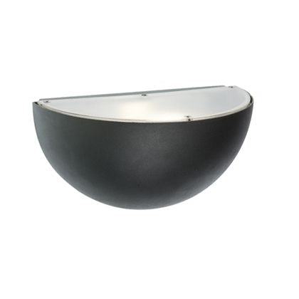 sconto Lampada Quarto di Sfera Colore Grigio per Esterno Linea Umbe Sovil