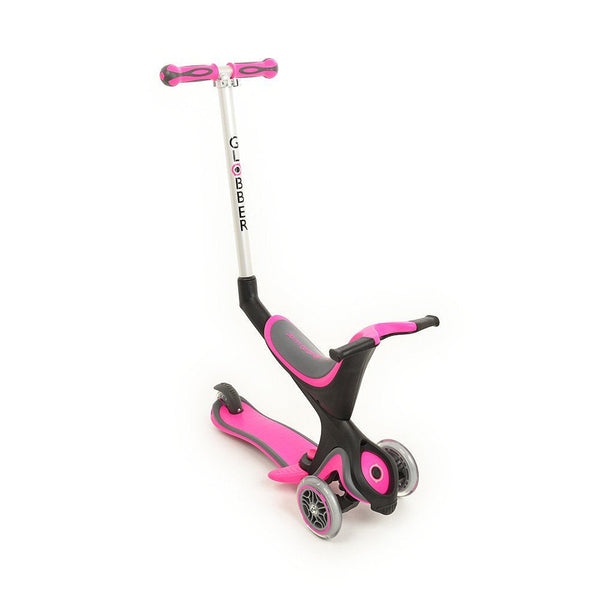Monopattino Passeggino Triciclo a 3 ruote Evo 5 in 1 Globber Rosa prezzo