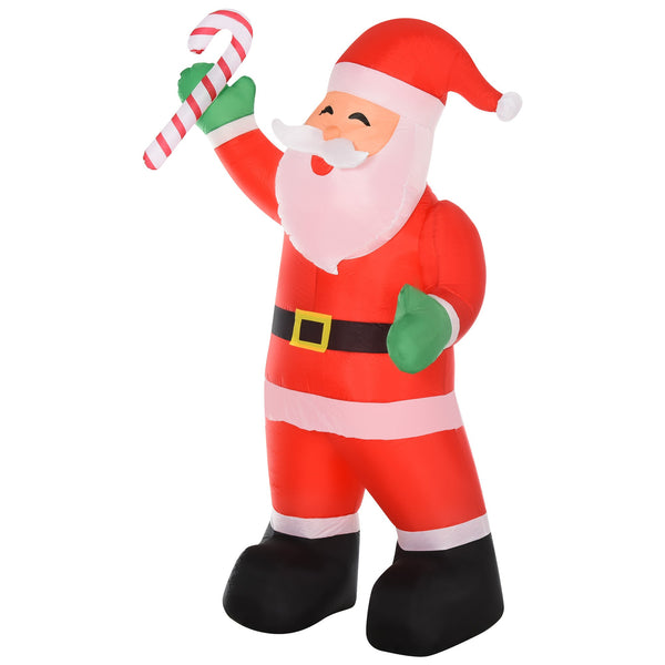 Babbo Natale Gonfiabile H243 cm con Luci a LED prezzo