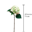 Set 2 Ortensia Artificiale Altezza 71 cm 