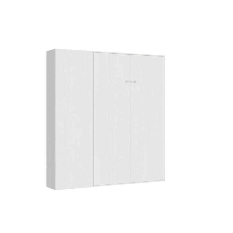 Letto 1 Piazza e Mezzo a Scomparsa Salvaspazio Kentaro H210 cm Bianco