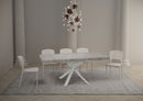 Tavolo Allungabile 90/194x90x77 cm Clerk Premium Cemento