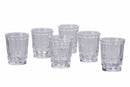 Set 6 Bicchieri Acqua in Vetro Trasparente 240 ml Villa d'Este Home Tivoli Nobilis