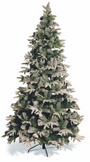 Albero di Natale Innevato 1014 Rami Ø125xH240 cm Soriani Canada 