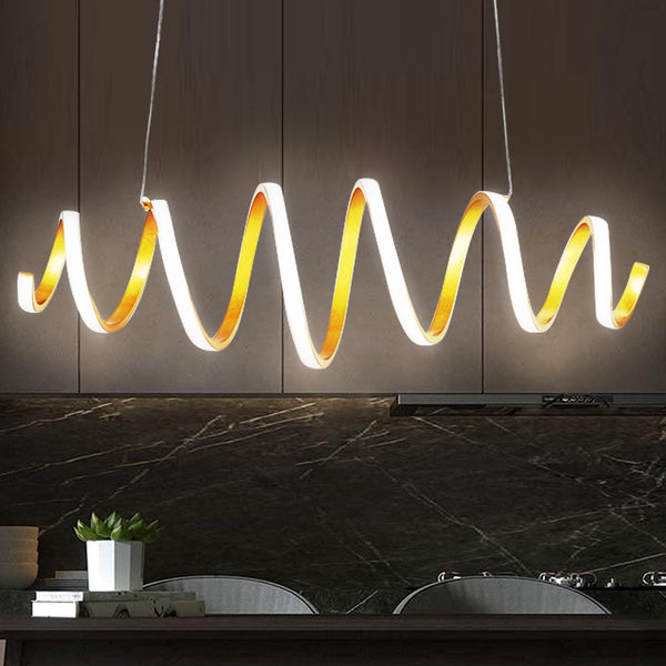 sconto Lampadario Sospensione LED 40W Luce Bianco Freddo 6000K 2600lm Design Moderno