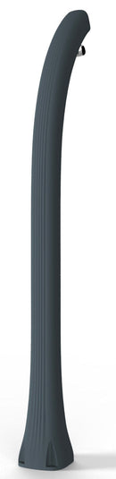 Doccia Solare da Giardino 28L Miscelatore Temporizzato Arkema Happy Beach Grigio Antracite