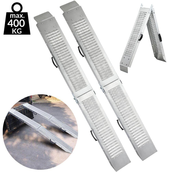 Coppia Rampe di Carico pieghevoli Pedana Antiscivolo 180cm Trattorino Quad Moto online