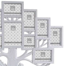 Cornice Portafoto Forma Albero della Vita 12 Posti 82 x 59 x 2 cm Idea Regalo