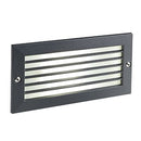 Lampada Segna Passo Rettangolare da Incasso a Parete a LED 10W 3000K Sovil Nero