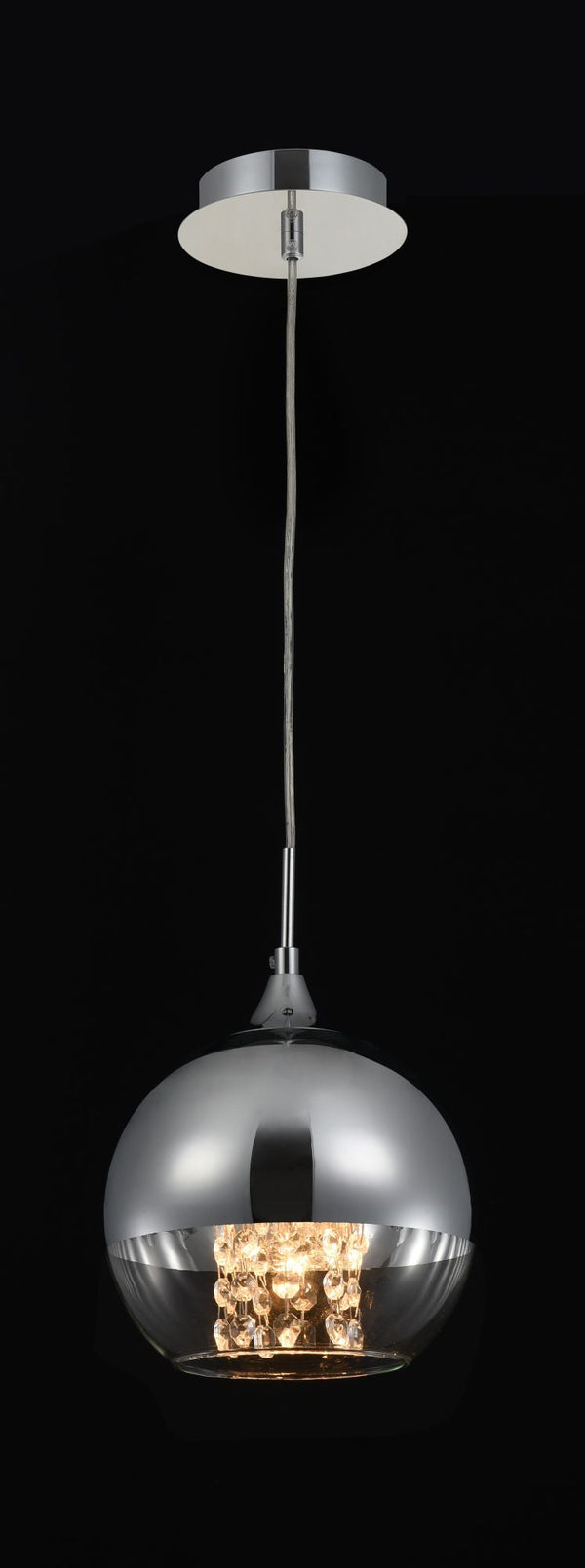Lampada pendente Pendant in Metallo Fermi Nickel online