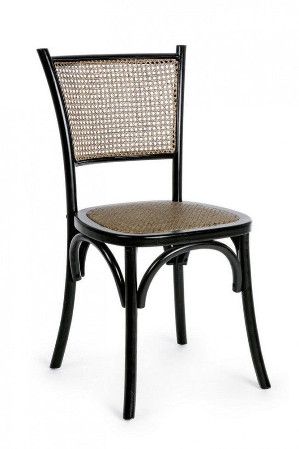 Sedia Carrel Nero in Legno online