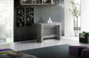 Consolle Allungabile 51/300x90x77 cm Pratika Cemento Bronx