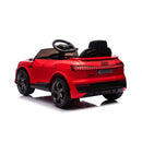 Macchina Elettrica per Bambini 12V Licenza Ufficiale Audi SQ8 E-Tron con Telecomando e Sedile Pelle Rosso