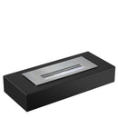 Camino Bruciatore a Bioetanolo da Tavolo 67x27,4 cm Flig Jacksonville Maxi Nero