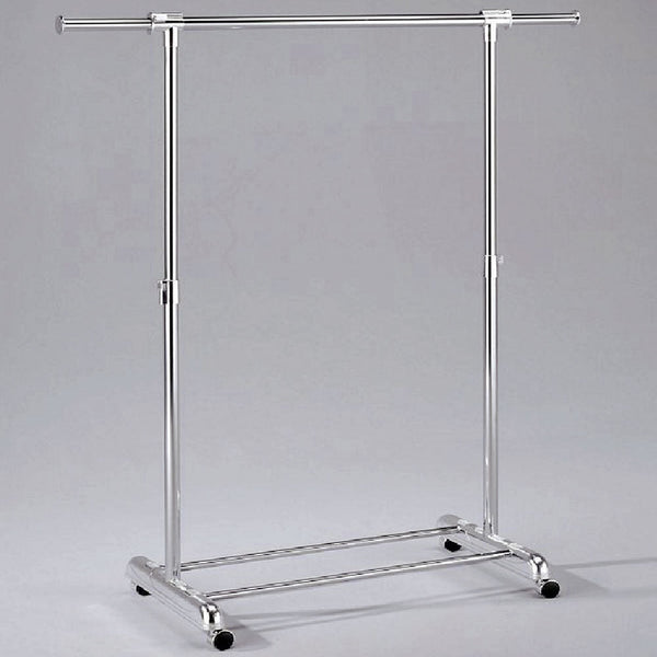 Stender Porta Abiti Estensibile in Acciaio con Ruote 85x44x9cm Fumer Eracle Cromo prezzo