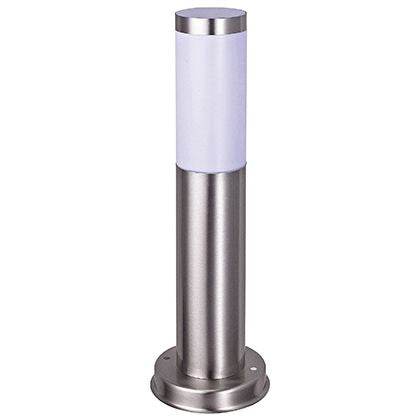sconto Lampada Palo Basso da Giardino E27 40W in Acciaio Inox Sovil