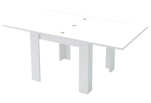 online Tavolo Allungabile 90x90/180x75 cm Jesi Larice bianco