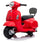 Piaggio Mini Vespa GTS Elettrica 6V per Bambini Rossa