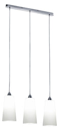 Lampada a Sospensione da Interno Attacco E27 in Metallo Nichel Opaco