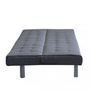 Divano Letto Barry 178x80x71 cm in Tessuto Grigio scuro