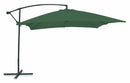 Ombrellone da Giardino Decentrato in Alluminio 3x3 mt Soriani Lampara Verde