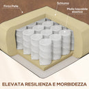 Poltrona Relax Reclinabile Massaggiante con 8 Punti Massaggio e Riscaldante in Similpelle Marrone      