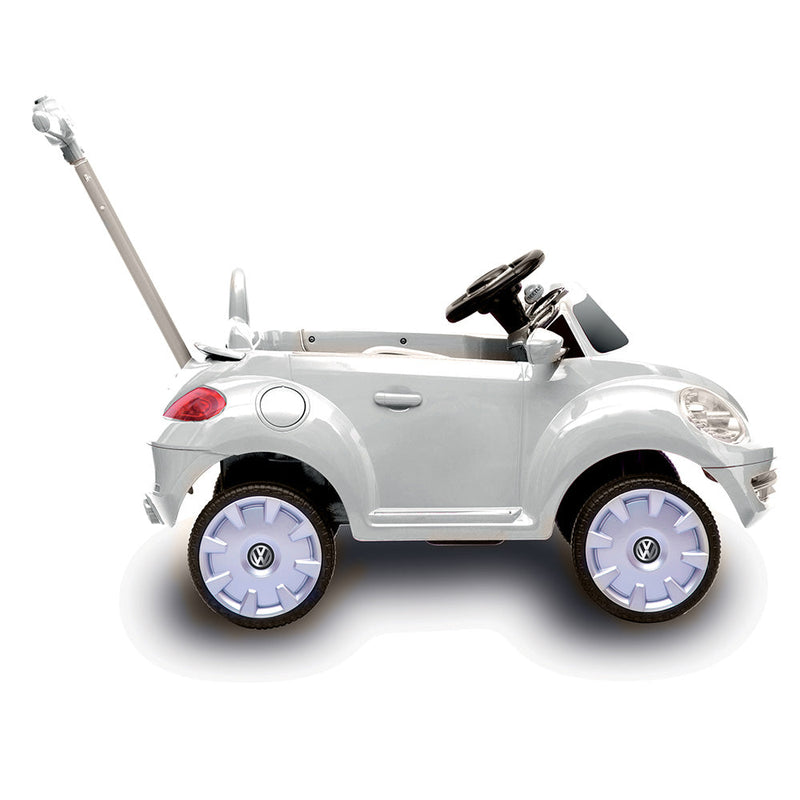 Macchina a Spinta per Bambini con Licenza Volkswagen Maggiolino Bianca
