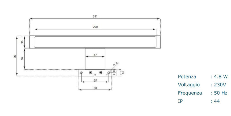 Mobile da Bagno HW03 Lava TFT