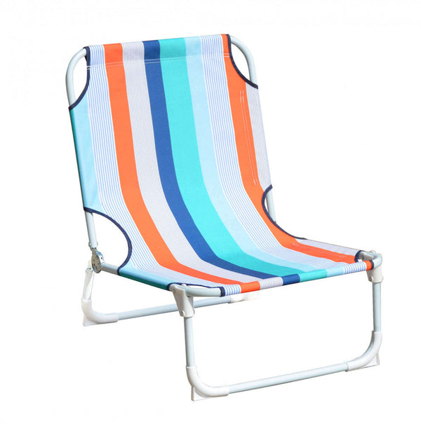 Spiaggina Garda Oxford 58x52x19/63 h cm in Acciaio Multicolor acquista