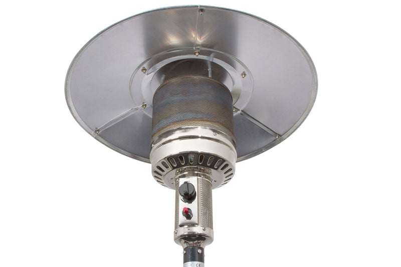 Stufa a Fungo Gas Gpl da Esterno 13,5kW Qlima PGU2013 Nera