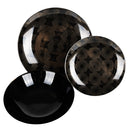 Servizio Piatti 18 Pezzi in Porcellana e Gres VdE Tivoli 1996 Mondrian