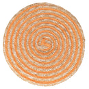 Set 4 Tovagliette Ø38 cm  in Paglia e Carta VdE Tivoli 1996 Spiral