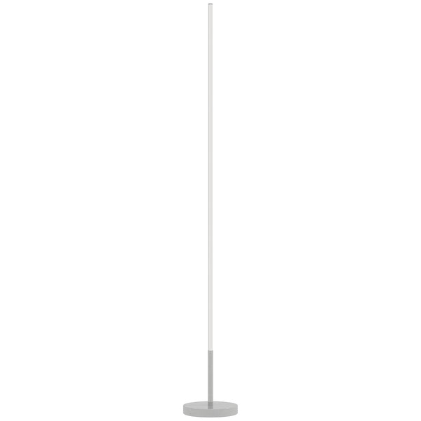 Lampada da Terra LED Alta 150 cm con Temperatura Colore Regolabile e Telecomando Argento prezzo