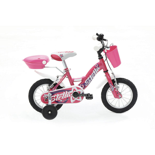 Bicicletta per Bambina 12” 2 Freni Bimba Stella Ciclamino acquista