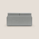 Divano Letto 3 Posti 189x96x96 cm Evans in Tessuto Grigio
