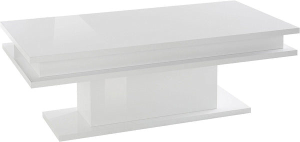 acquista Tavolino da Caffè 100x55x42 cm Little Big Bianco Lucido