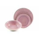 Servizio Piatti 18 Pezzi in Hard Dolomite Villa d'Este Spray