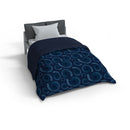 Trapunta Invernale Stampata in Microfibra 300gr Double Face Vortex Varie Misure